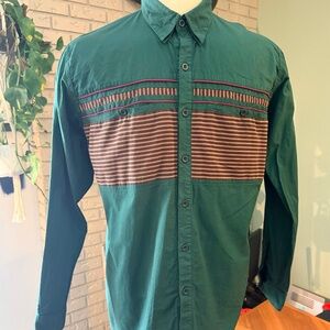 Vintage Western Shirt Spindle River Classics Men’s L